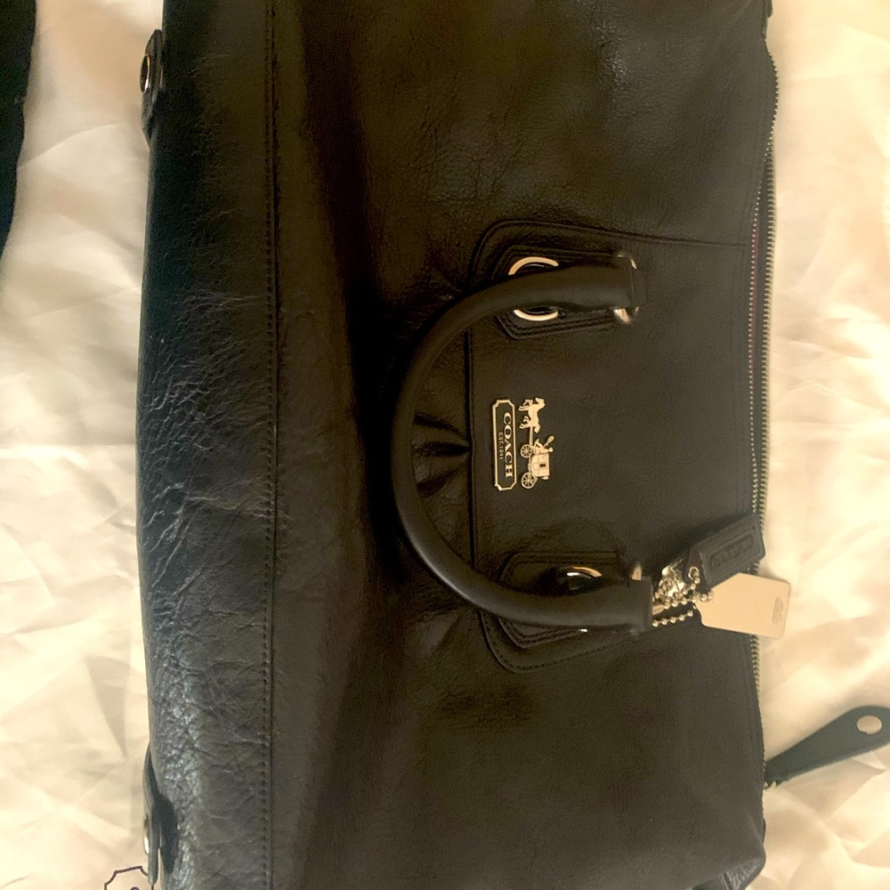 Coach leather bag